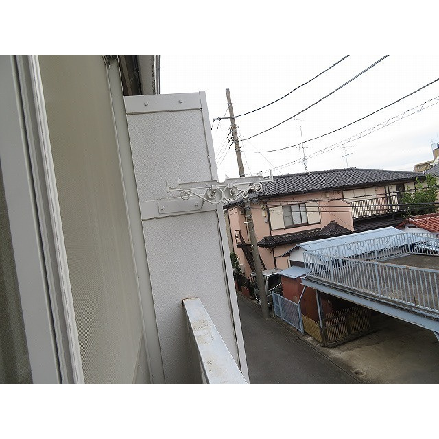 ビューイシハラのバルコニー