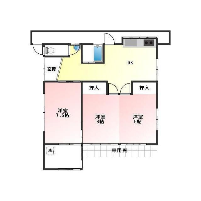 リノベPT長良森町の間取り