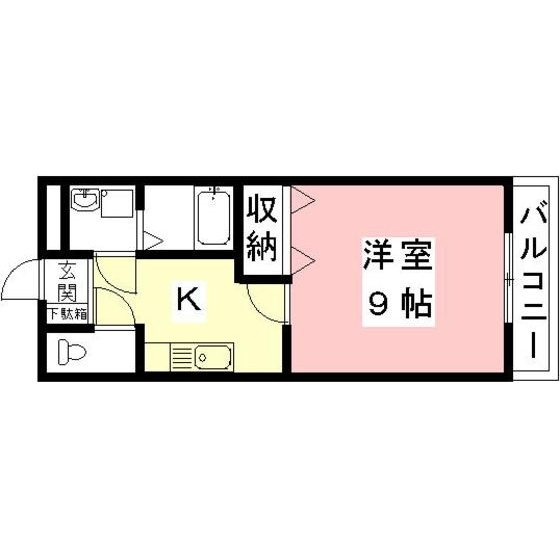 L’espace　heureuxの間取り