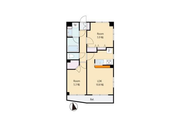 【間取り】 | ライオンズマンション西荻窪シティ