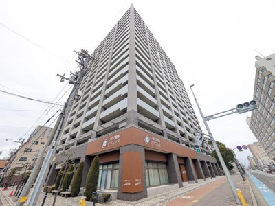 【外観】 | ペルル堺ウイングタワー | 南海電鉄南海本線「堺」駅が徒歩12分。通勤にも外出にもアクセス良好。家族でおでかけすることも増えそうですね♪