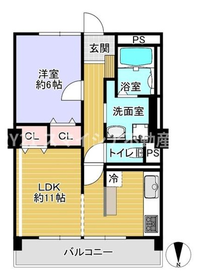 【間取り】 | メゾンリバーサイド（メゾン枚方）