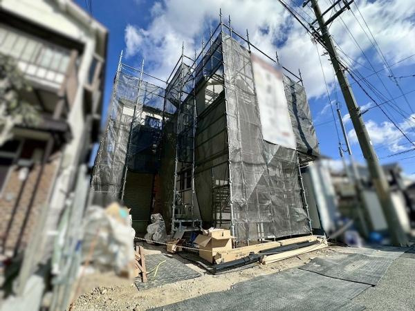 【前面道路含む現地写真】 | 明石市藤ヶ丘2丁目　A号棟　新築戸建