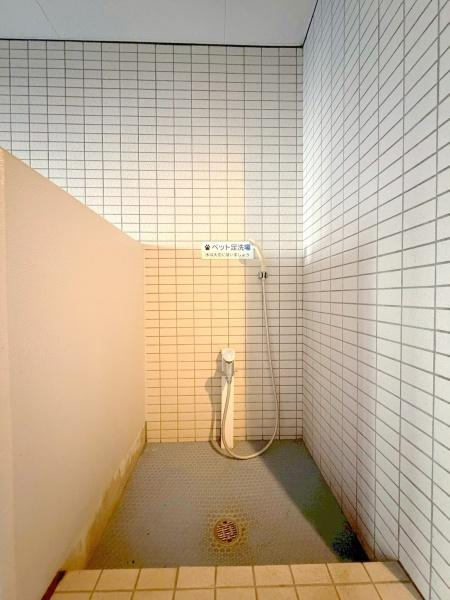 日神デュオステージ三ツ沢公園のその他共用部分|ペット用の足洗い場です。