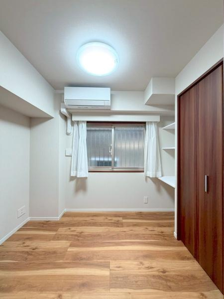 日神デュオステージ三ツ沢公園の洋室|エアコン付きの洋室です。