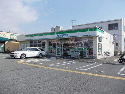 【周辺】 | フラワーヒルズ | ファミリーマート高津橋店まで600m