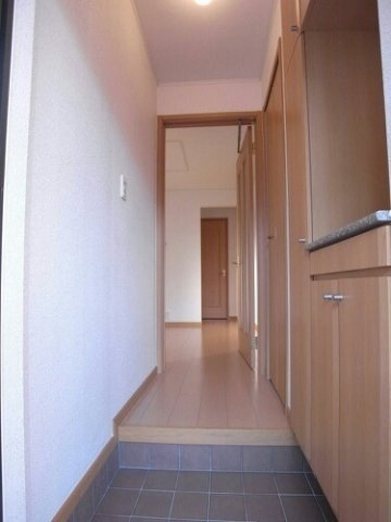 ピュア　ファースト菊池Ｂの玄関