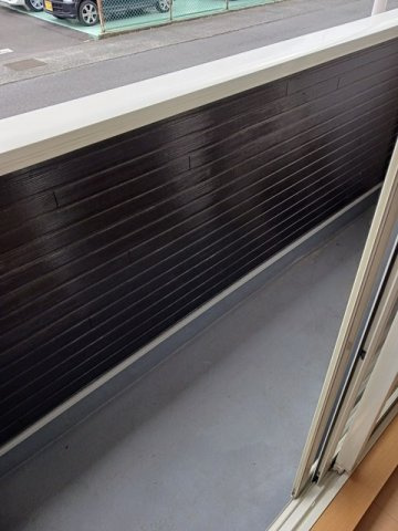 ピュア　ファースト菊池Ｂのバルコニー