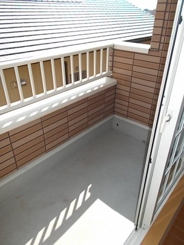 グランガーデンⅢのバルコニー