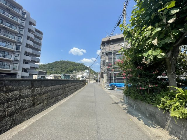 鹿児島県鹿児島市清水町4-10,4-12の間の前面道路含む現地写真