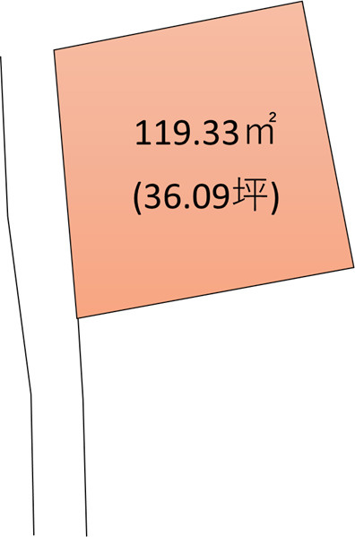 鹿児島県鹿児島市下伊敷３丁目１６−２６の土地図