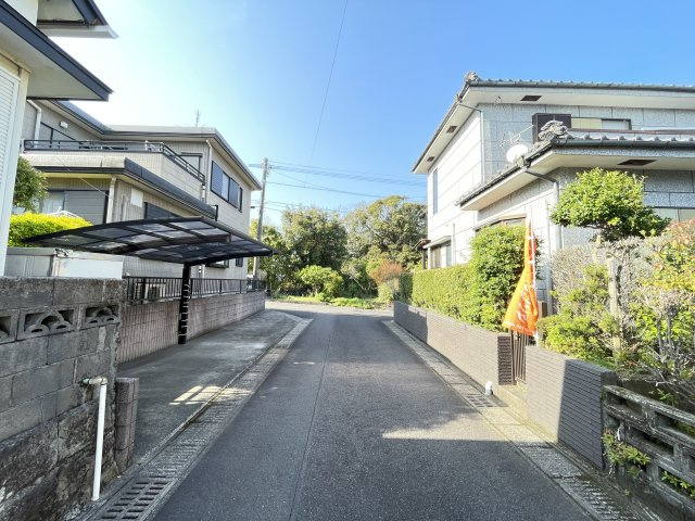 鹿児島県鹿児島市明和5丁目38-6の前面道路含む現地写真|前面道路含む現地写真です