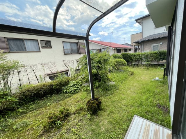 鹿児島県鹿児島市花野光ヶ丘１丁目8-6の庭|お庭も活用できます