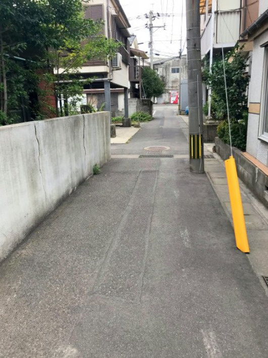 鹿児島県鹿児島市錦江町4-23の前面道路含む現地写真