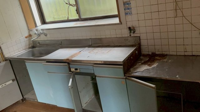 鹿児島県鹿児島市常盤1丁目 中古戸建のキッチン|お料理しやすいキッチンです