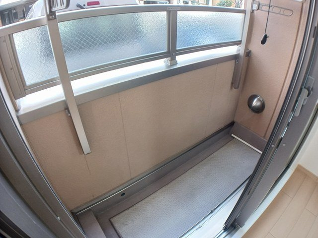 ユーヴェＳⅡのバルコニー