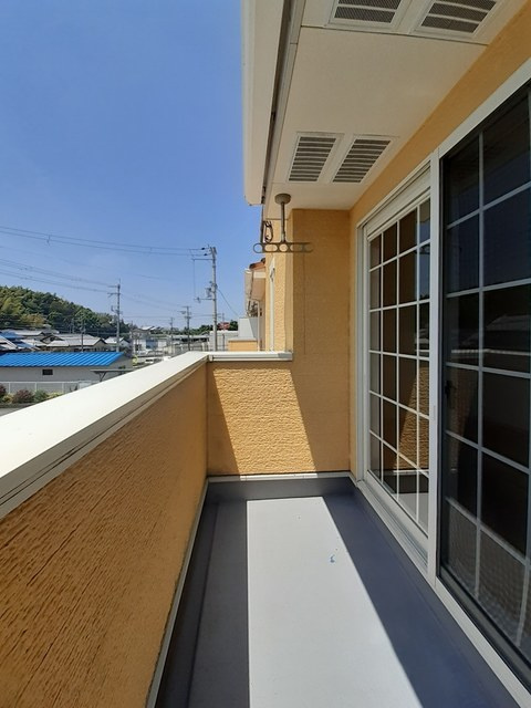 ソレアード久保Ⅰ番館のバルコニー