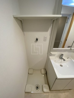 【洗面所】 | ラクラス長堀橋 | ラクラス長堀橋　室内洗濯機置き場