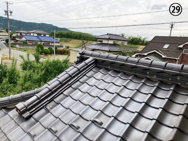 長野県長野市若穂綿内　中古戸建　庭付き一戸建て　夢のマイホーム　和の空間を重んじる6DKの広々一戸建ての展望|2F 和室からの眺望です