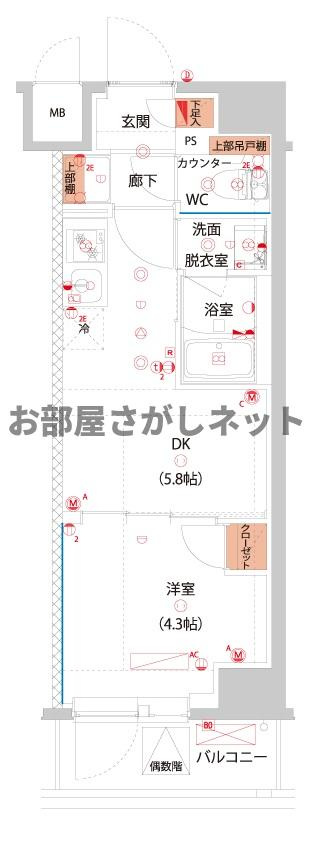 ハーモニーレジデンス東京サウス大塚【おとり物件なし】#学生・社会人にオススメ！初期費用分割払いOK！の間取り