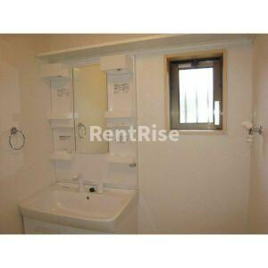 小池花水木の洗面所