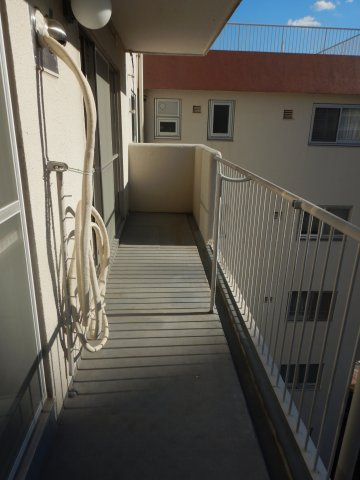 小石川ハウスのバルコニー