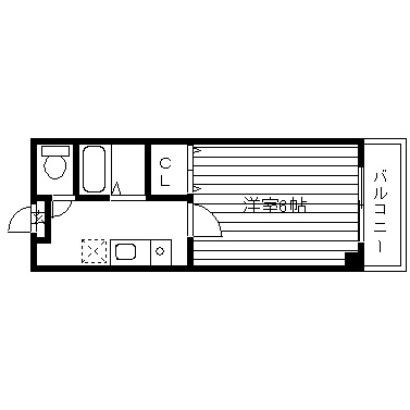シティライフエステート難波南の間取り