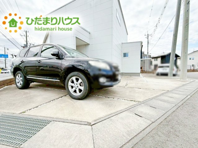 【駐車場】 | ひたちなか市東石川　中古戸建 | マイホームなら駐車場代がかかりません。しかも、自宅の駐車場で洗車が出来ます！今までコイン洗車に行っていた手間も省けて、節約にも繋がります(^^♪