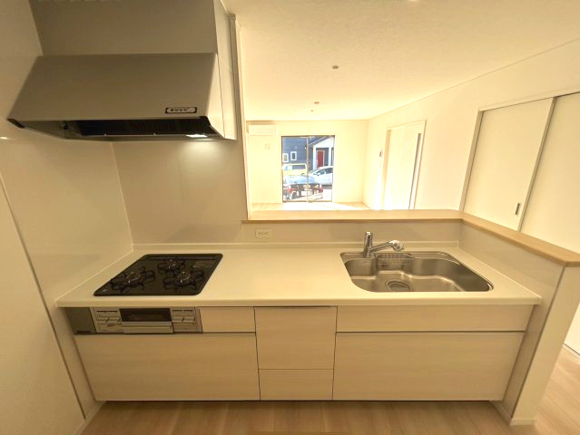 新築戸建　　上田市大屋第３　全２棟のキッチン