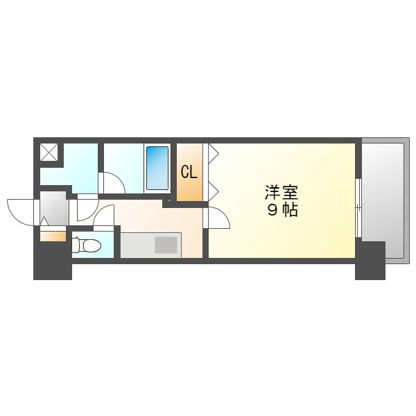 レジデンスカープ南中央町の間取り