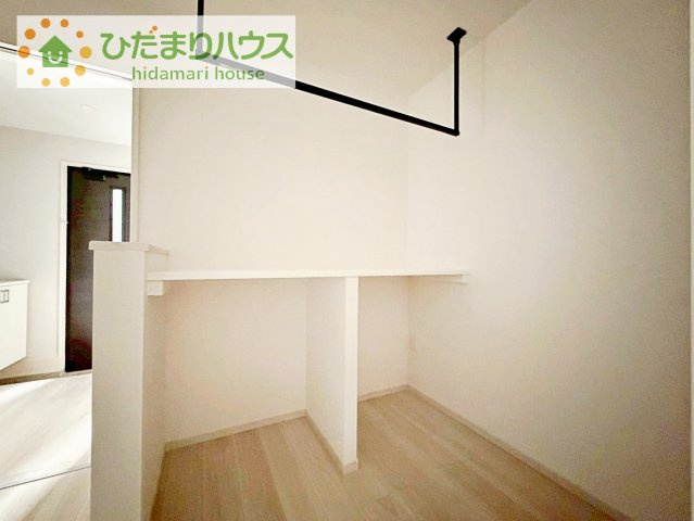 【収納】 | つくば市今鹿島9期　新築戸建　全3棟 | 洗面所のリネン庫はタオルや肌着類などの収納に便利です！！