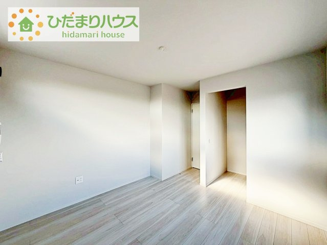 【寝室】 | つくば市今鹿島9期　新築戸建　全3棟 | ゆとりのある主寝室！ご家族全員で寝れちゃいます♪