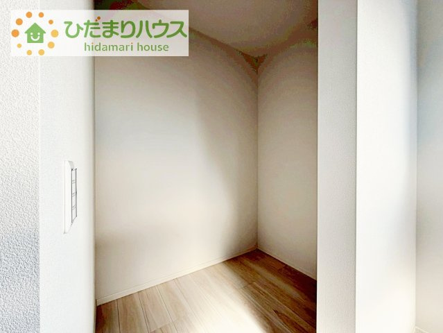 【収納】 | つくば市今鹿島9期　新築戸建　全3棟 | 新婚さんにおすすめ！奥様に喜ばれる収納たっぷりのウォークインクローゼット付です☆