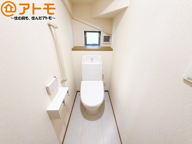 【トイレ】 | 駿河区下川原4丁目　新築戸建　全1棟 | 毎日使うトイレだからこそ機能性を重視したいですよね！温水洗浄便座で快適な時間をお過ごしください♪