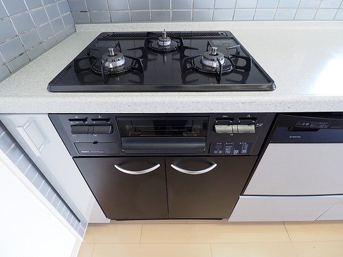 イトーピア目黒ブランニューの設備|3口ガスコンロ　前回募集時／2025年6月の写真