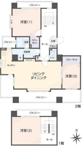 エクセルシオール円山の間取り