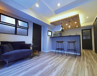 ダイアパレス幡ヶ谷の居間・リビング