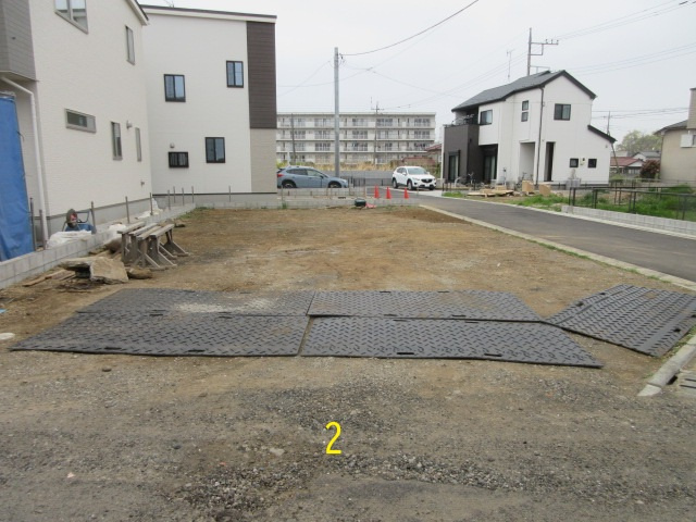 【仲介手数料無料】新築戸建　東松山市松山町3-5-74（2号棟）の前面道路含む現地写真