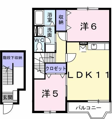 ファー　イーストの間取り