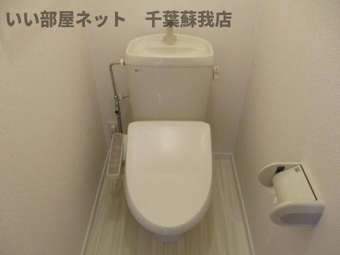 ヴィラージュ　Ｂのトイレ|トイレです