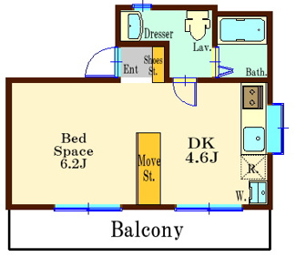【間取り】 | Cast anchor Togoshiginza