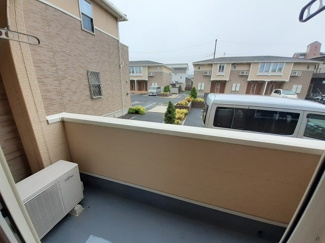 【バルコニー】 | ウエストハウスＡ | バルコニー付きです