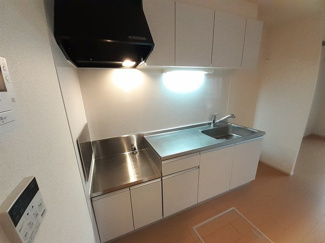 【キッチン】 | ウエストハウスＡ | キッチンです