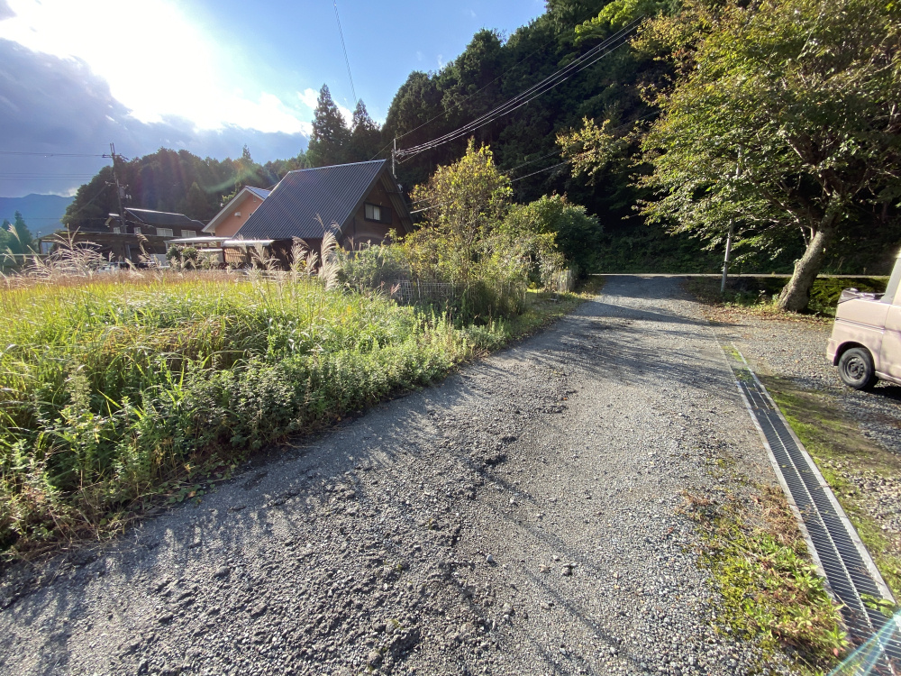 丹波市青垣町口塩久の売地の外観