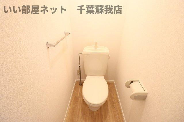 ヴィラージュ　Ｄのトイレ|落ち着いたトイレです