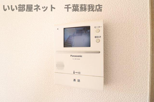 ヴィラージュ　Ｄのセキュリティ|TVモニターホン付きでセキュリティ面も安心！