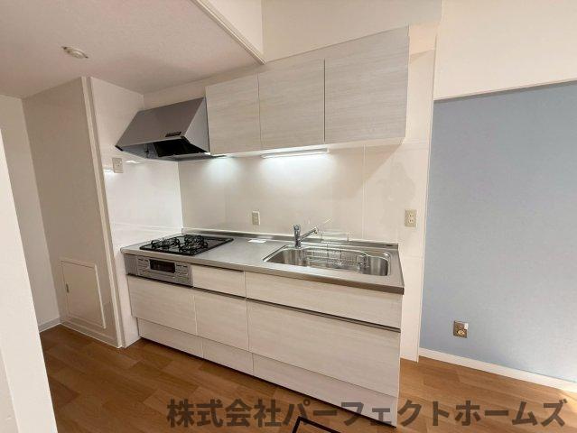枚方ハイツ第8号棟のキッチン|きれいなキッチンです