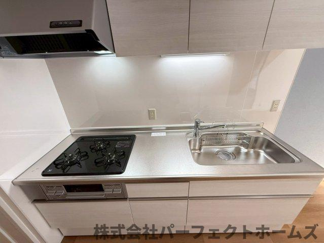 枚方ハイツ第8号棟のキッチン|コンパクトなキッチンで掃除もラクラク