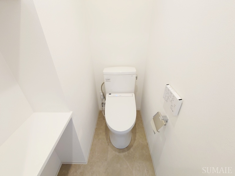 アリーチェ赤羽岩淵のトイレ|温水洗浄機能付きトイレです☆
