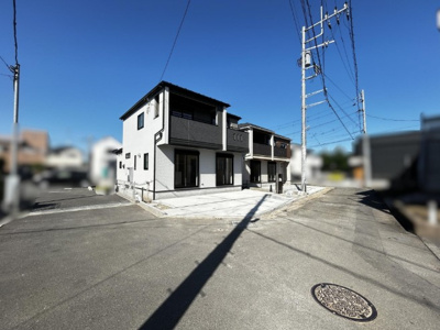 【前面道路含む現地写真】 | 大和市上和田2期 新築戸建 全2棟